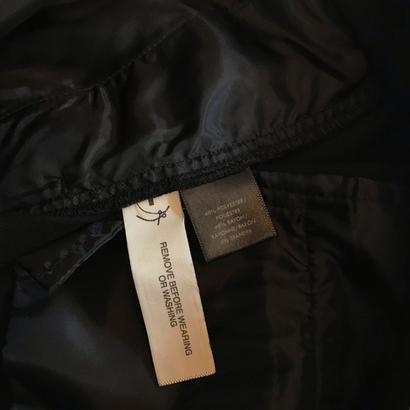 Ann Taylor Devin Black Trouser Dress Pants 8P - Picture 11 of 11